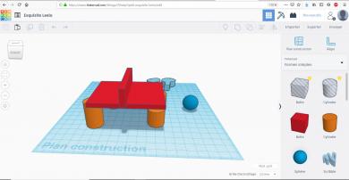 TinkerCAD et son interface