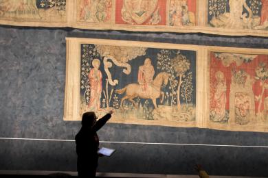 Visite de la tapisserie de l'apocalypse