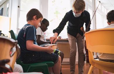 Reportage à l'Hôpital de pédiatrie et de rééducation de Bullion