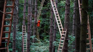 En-dessous, la forêt, Feda Wardak, Ateliers Médicis, 2020.