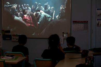 cours autour de l'oeuvre Les indes Galantes de Clément Cogitore