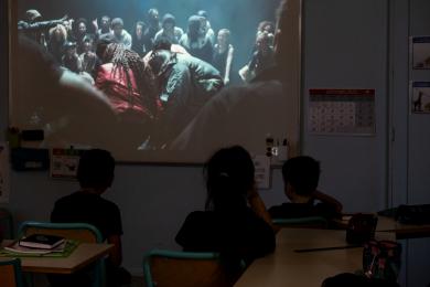 cours autour de l'oeuvre Les indes Galantes de Clément Cogitore