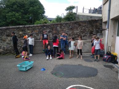 Photo de classe avant l'été