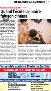 Article vosges matin