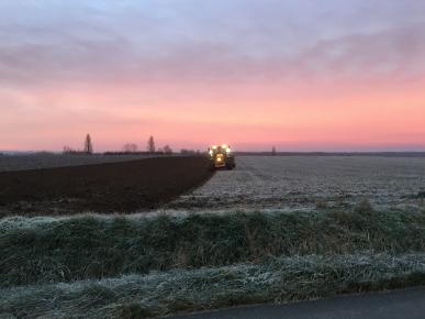 Route pour se rendre à Courchamps