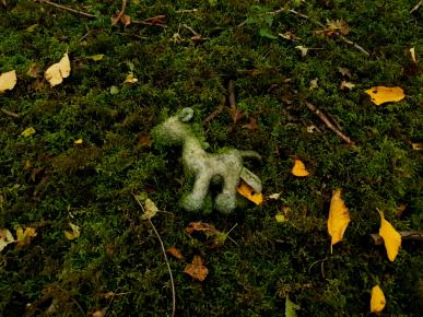 Une peluche trouvée dans une forêt, que s'est-il passé ? Et que se passera-t-il ?