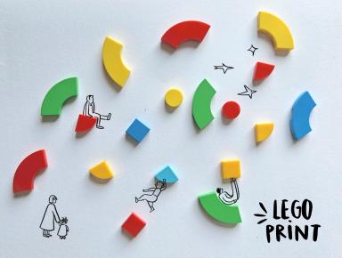 Lego print - Cerize Fournier 