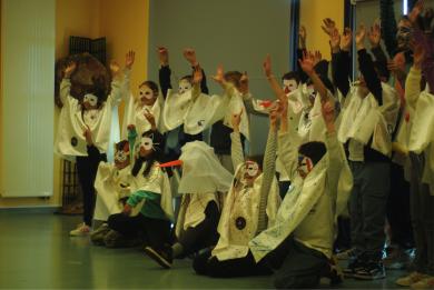 La classe en compagnie d'Hugo Le Châtelain